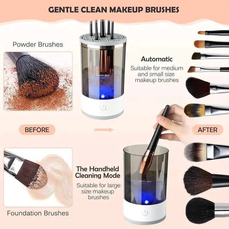 Electric Makeup Accessory Cleaner