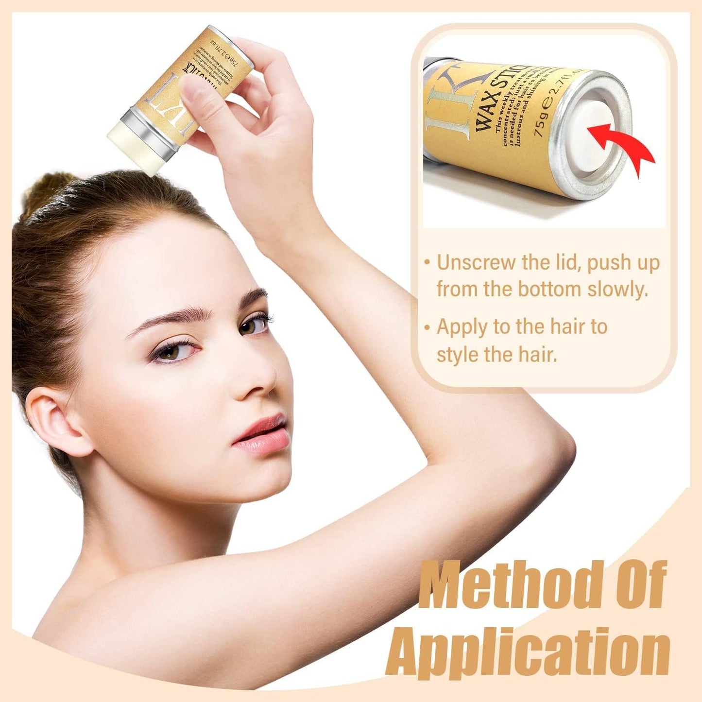 Hair Wax Stick for Frizzy & Baby Hair